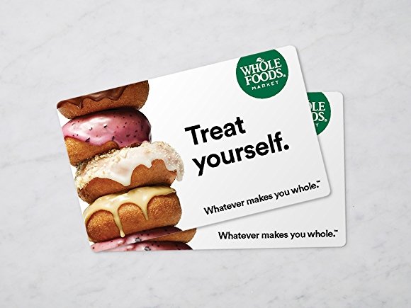 Whole Food Market UK gift cards